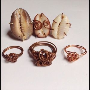 Handmade | Jewelry | Handmade Hawaiian Cowrie Shell Seashell Ring ...